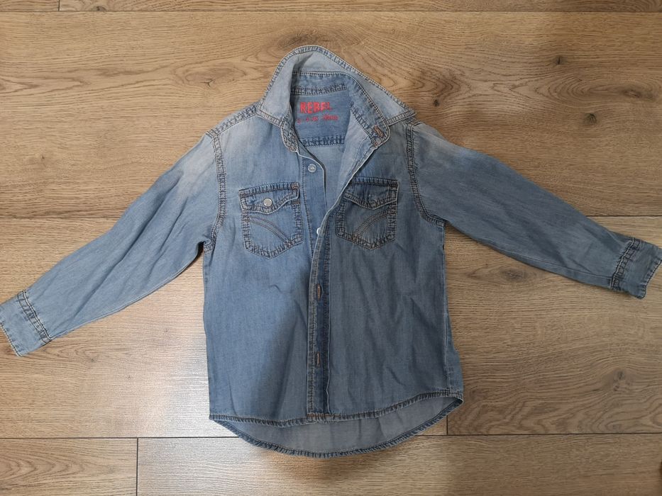 Koszula chłopięca jeansowa rozm. 104