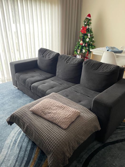 Vendo sofá cinzento