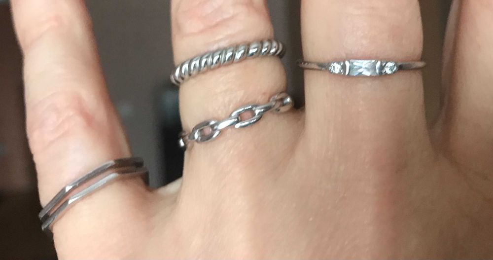 Прикраси срібло, перли