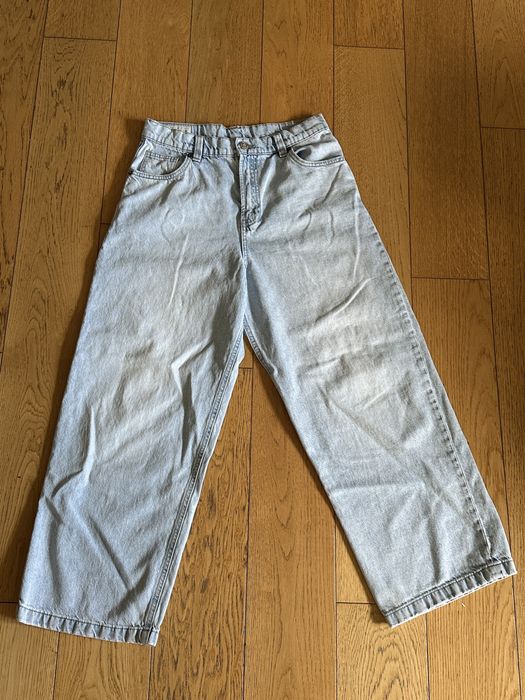 Spodnie chlopiece jeansowe baggi z ZARY roxm 164