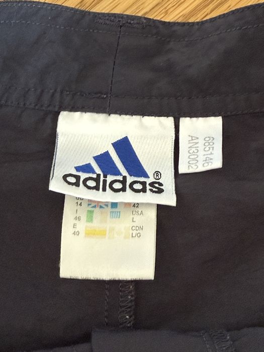 Ortalionowe spodnie Adidas vintage lata 90 L/40/12