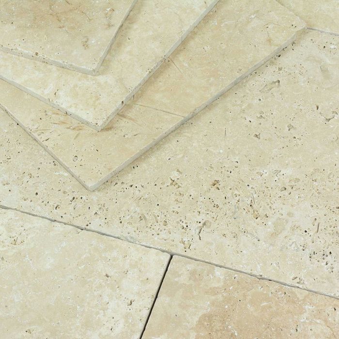 TRAWERTYN Light Premium | szlifowane | 61x40,6x1,2cm