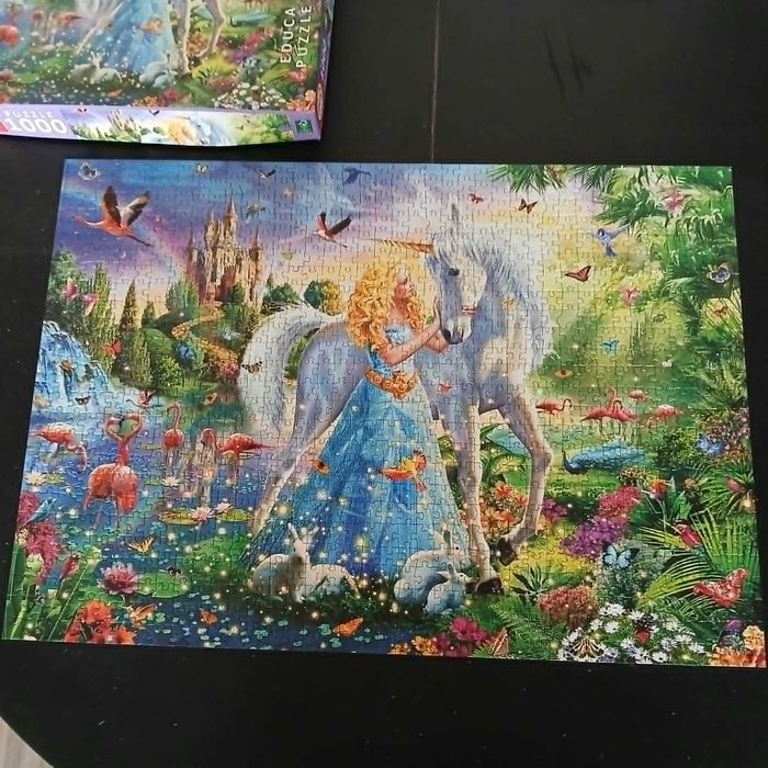 conjunto de 2 puzzles 1000 peças cada