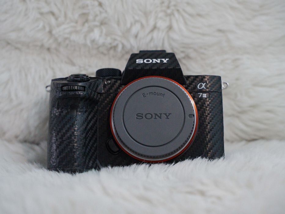Sony a7iii + carbon fiber skin