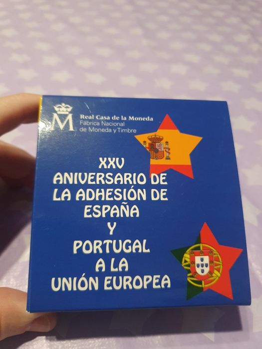 20€ ouro adesão de Espanha e Portugal à união europeia