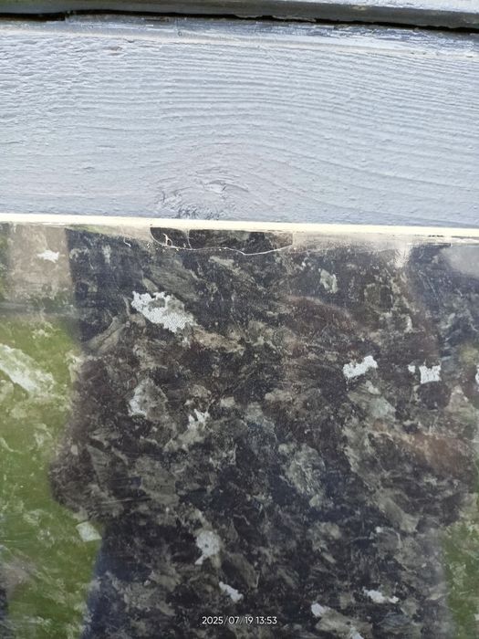 Blat czarny połysk marmur