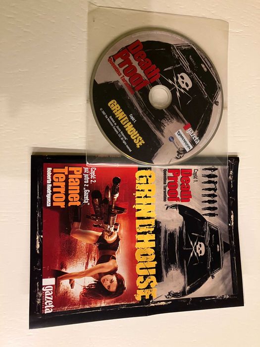 Grindhouse-część 1 Death Proof-film DVD