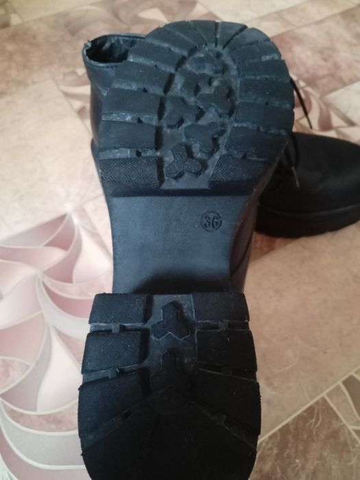 Женские кожаные полубонинки