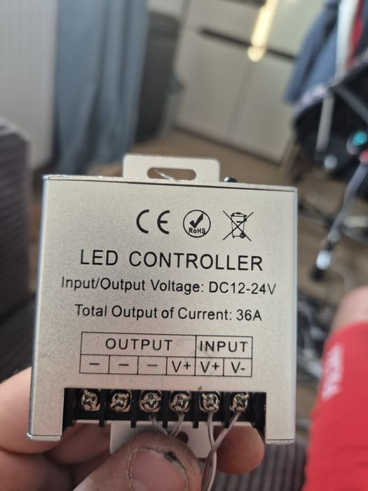 Led kontroler do 12-24 36A