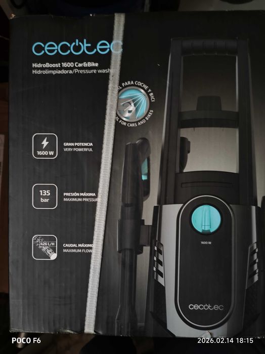 hidrolavadora de pressão Cecotec hidroboost 1600 car & bike
