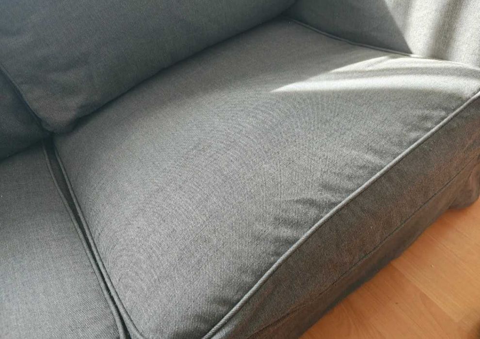 Duży Narożnik IKEA EKTORP Stan Bdb Ciemnoszary sofa kanapa