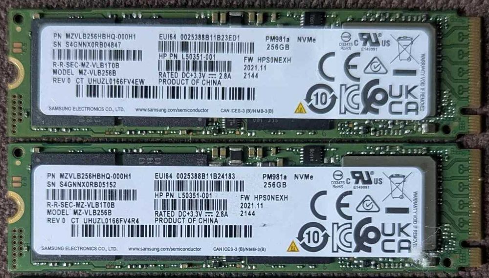 SSD M2 Sata3/NVME PciE 4.0 (256-512-1TB-2TB)