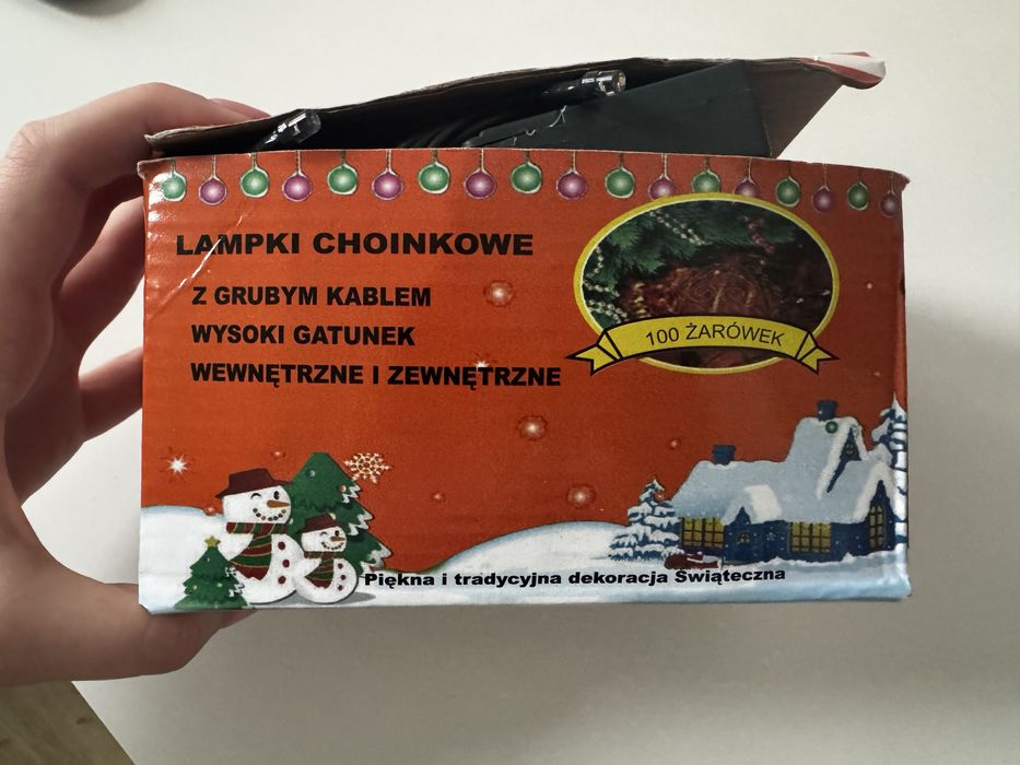 Lampki świąteczne Led