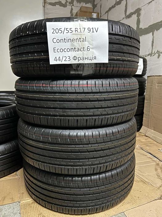 Літня шина 205/55 R17 Continental ecocontact 6 2023р Франція
