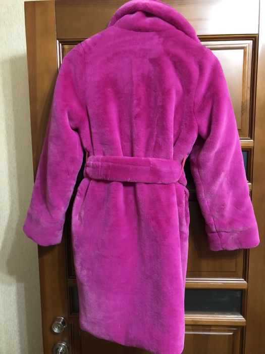 Шуба эко мех S-M