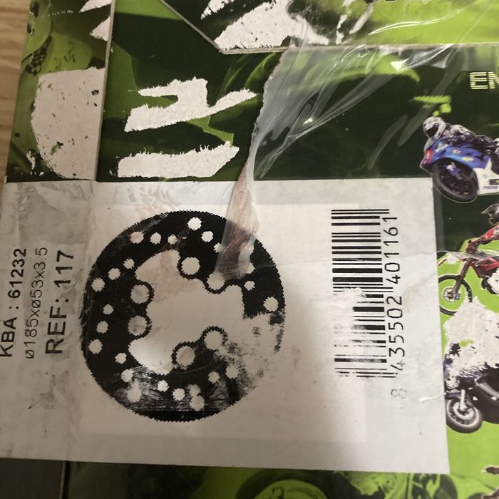 Disco travão NG117 Trás Suzuki RMX50 - Novo