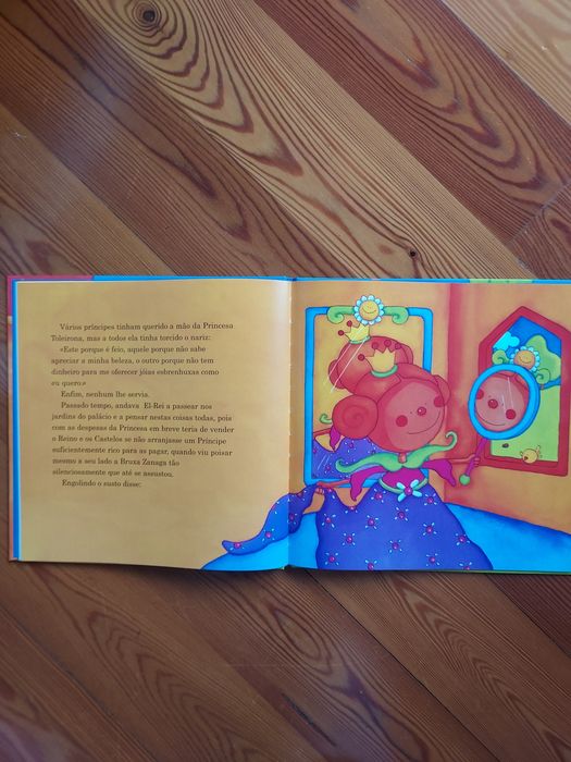Livro infanti: " A Bruxa Zanaga"