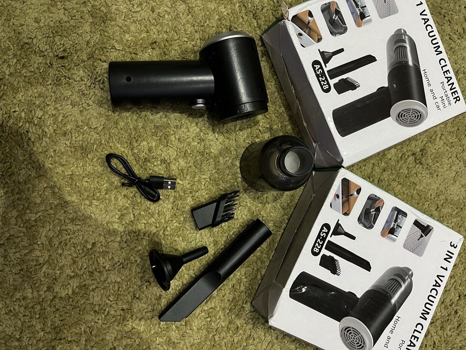 Mini Aspirador Portatil 3 em 1