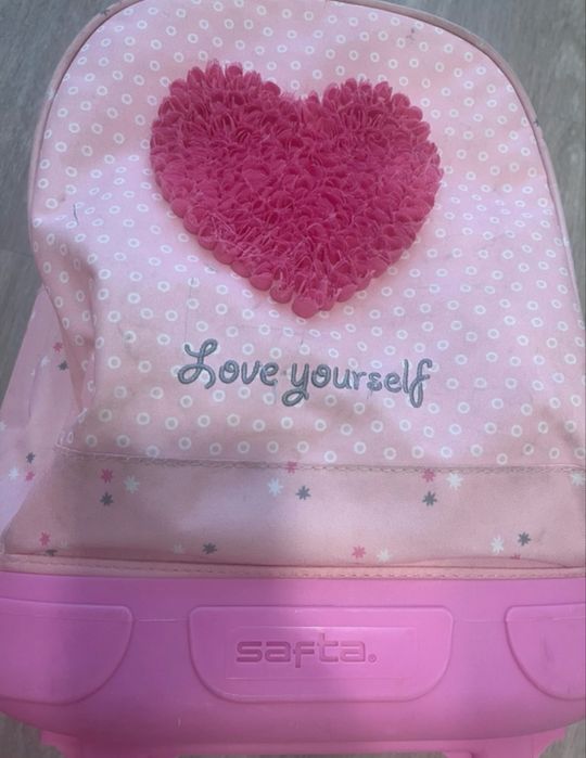 Mochila safta rosa