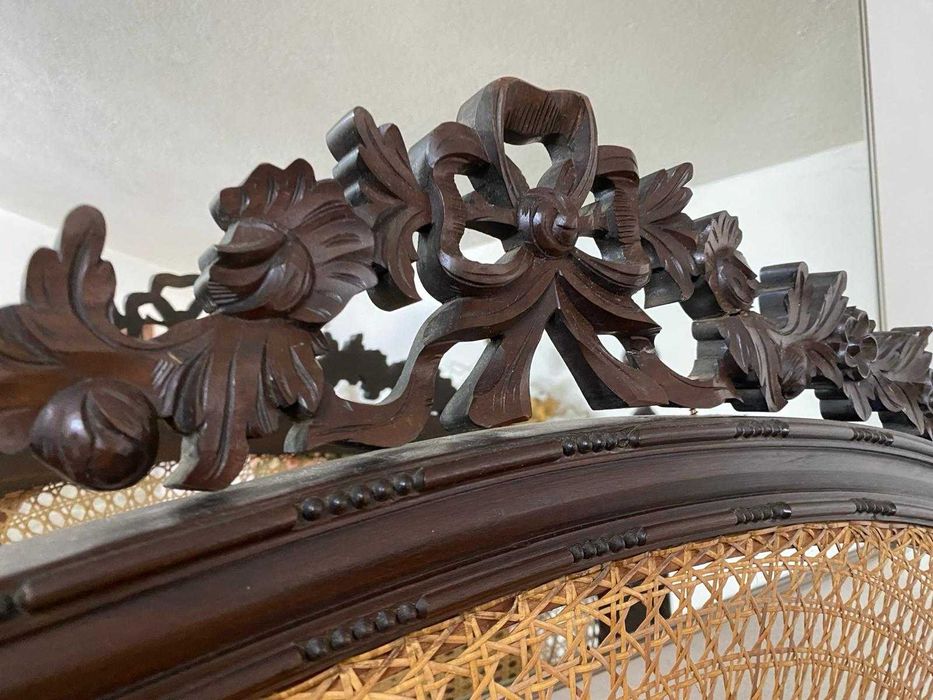 Conjunto cama + 2 mesas cabeceira Vintage e colchão Pikolin NOVO