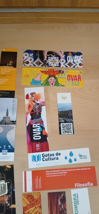 Marcadores de livros, novos