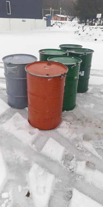 Beczki metalowe po miodzie 200 l