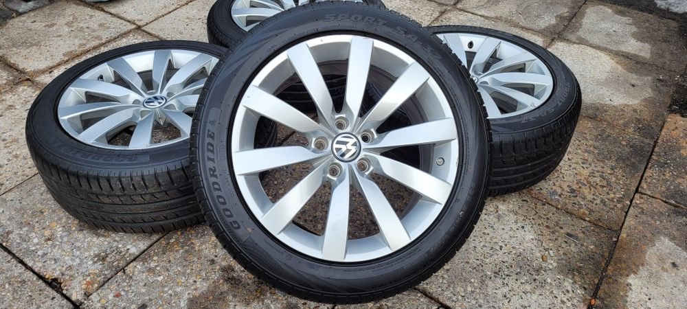 18" 5x112 Volkswagen Phaeton Passat CC Tiguan Seat Skoda Touran Sharan