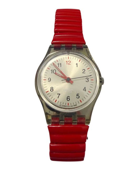 Swatch Lady LM115 “Rouge, Pair et Gagne” 1998 – Raro