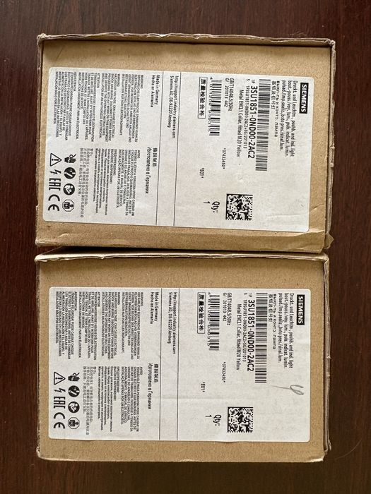 Siemens 3SU1851-0ND00-2AC2 аварійна кнопка