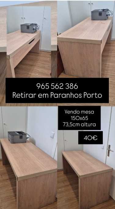 mesa de escritorio 1.50x65x73.5