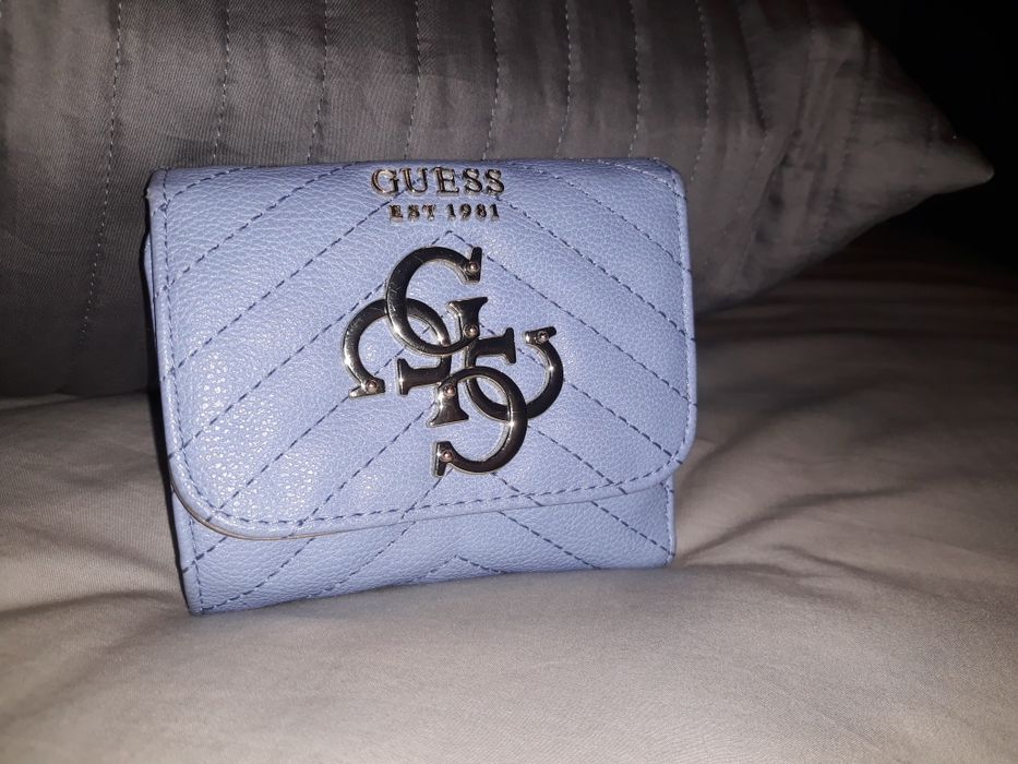 Carteira GUESS azul