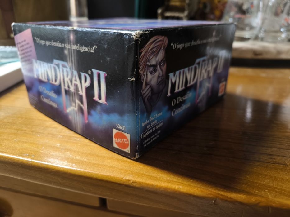 Jogo Mindtrap II - O Desafio Continua.
Jogo de tabuleiro Mindtrap II,