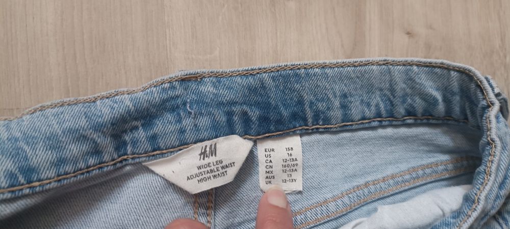 Продам джинси Bershka ,H&M для дівчинки 11-12 р. р.158