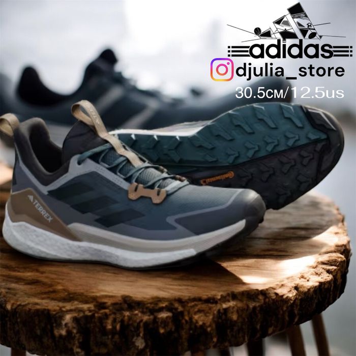 Ботинки мужские Adidas Terrex Free Hiker 2.0 Gore-Tex Hiking Shoes