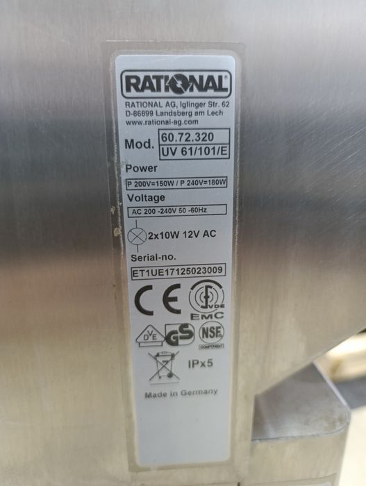 Пароконвектомат. Rational. Rational SCC WE 61