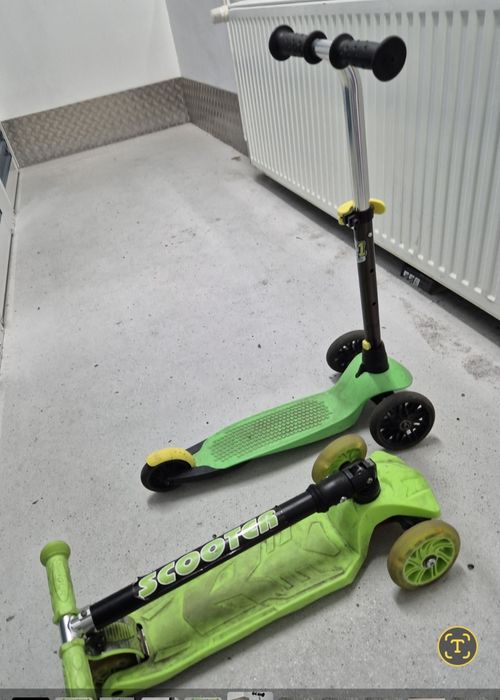 Hulajnogi dziecięce trójkołowe