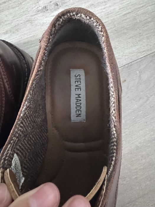 Pantofle meskie skórzane Steve Madden 43
