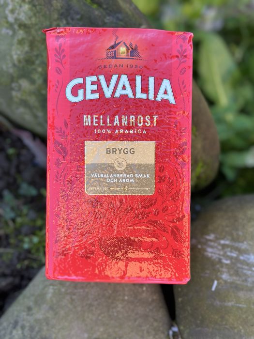 Кава Gevalia Brygg оригінал 450g мелена 100% арабіка кава кофе