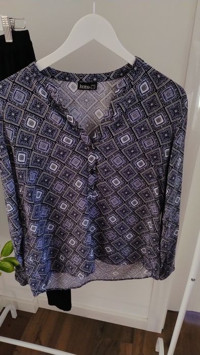 Bluza koszula we wzory roz L