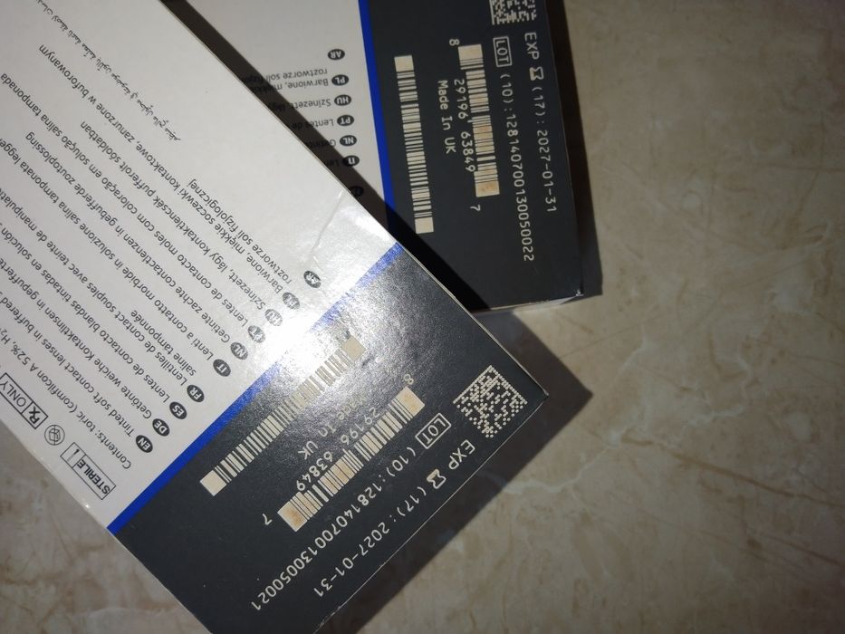 Soczewki kontaktowe iWear oxygen