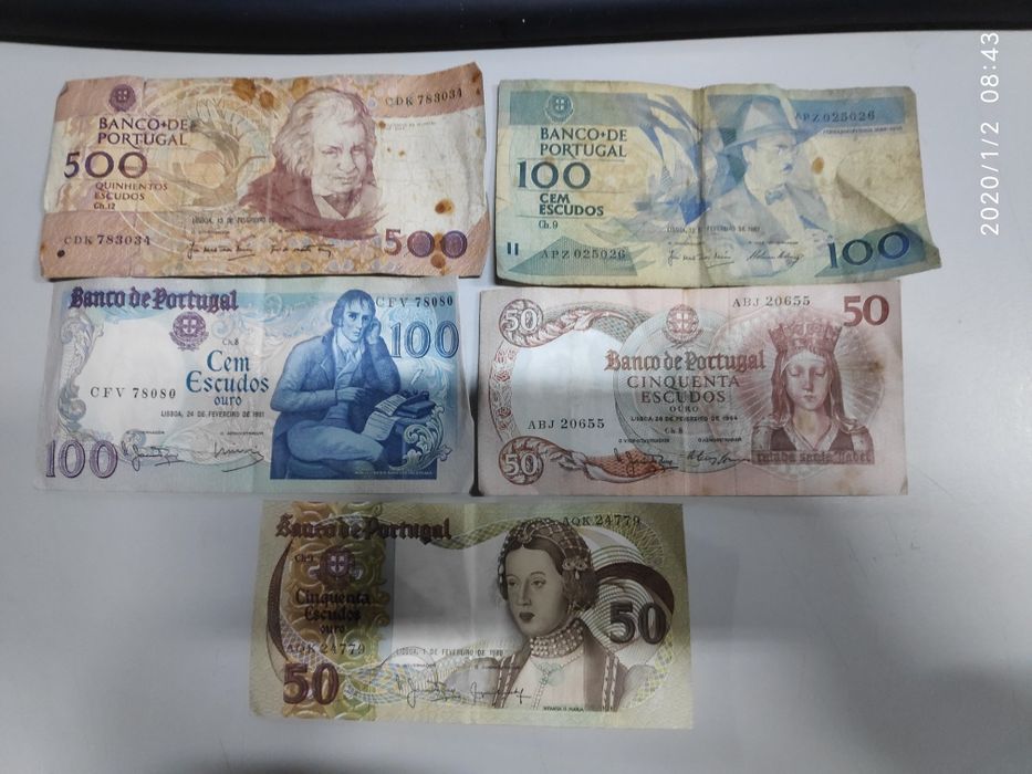 Escudo Banknotes Collection437557676318412804