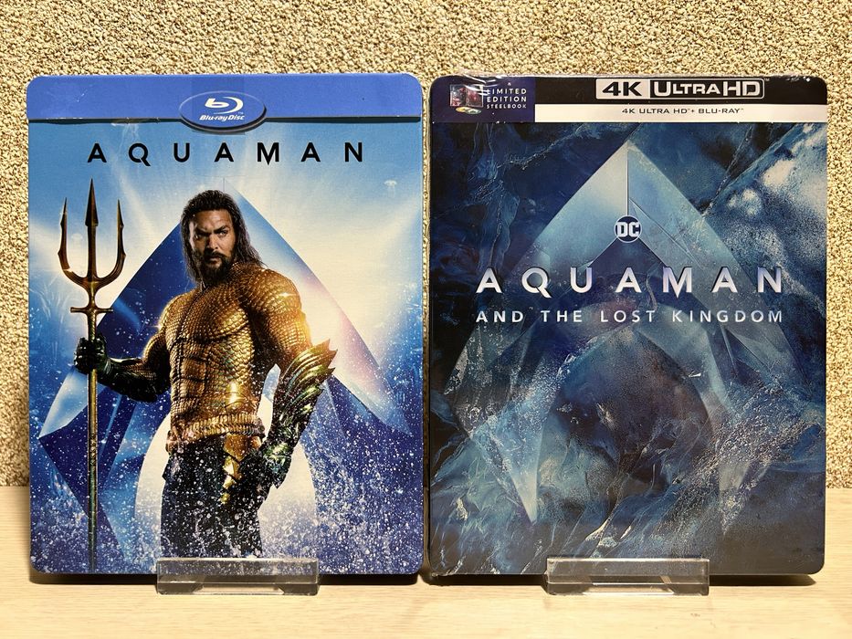 Steelbook 4K Ultra HD Blu-ray Веном 1-3/ Джокер 1-2/ Мег 1-2/ Шазам 1-2/ Лара Крофт 1-2