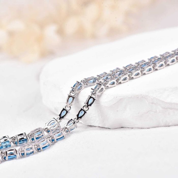 Colar Prata - Topázio - Certificado