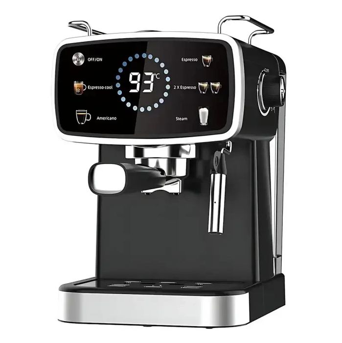 Кавоварка ріжкова Zepline ZP-6802, 3000 Вт, 20 бар, сенсорна панель!!!