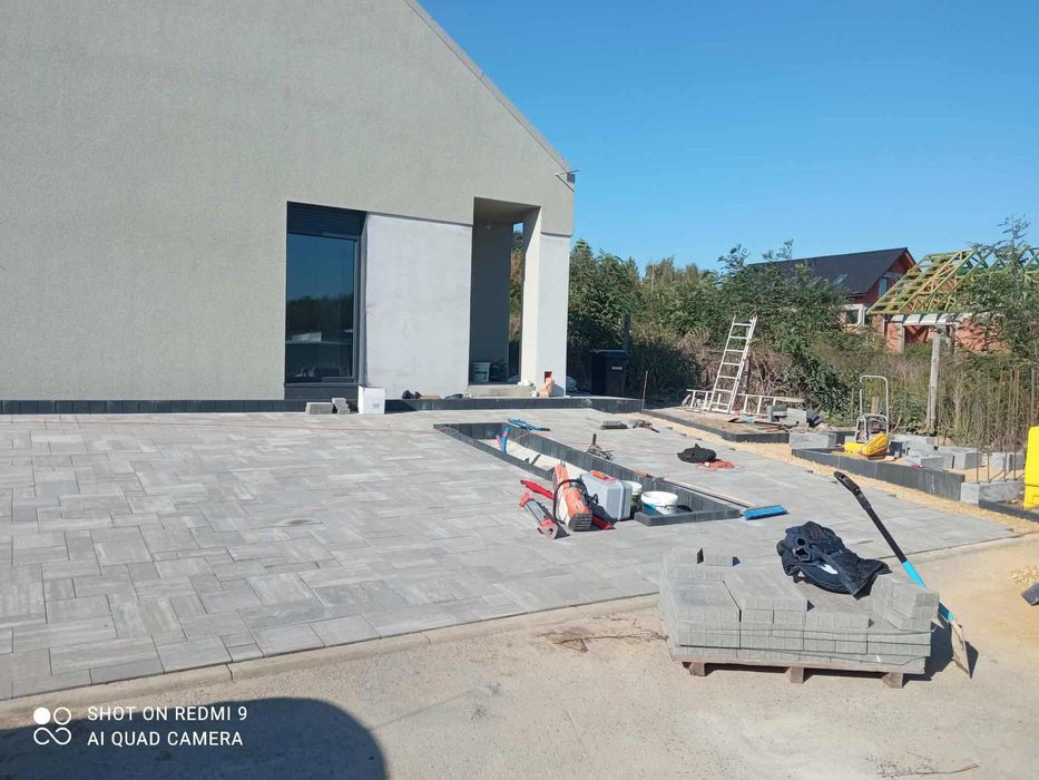 Brukarstwo, układanie kostki