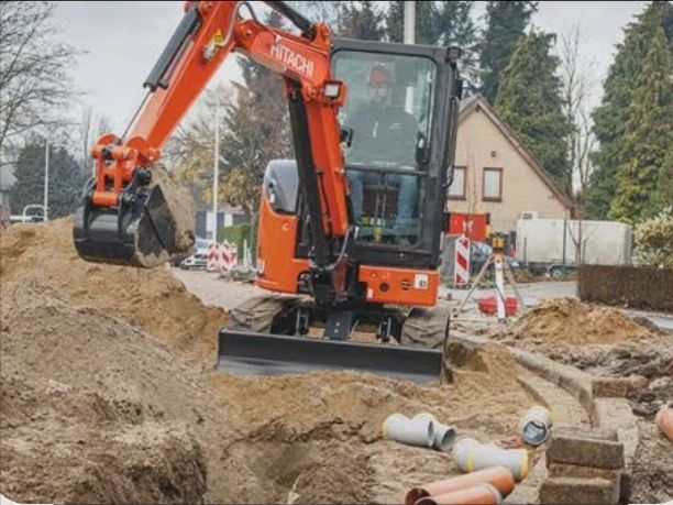 Minikoparka mini koparka usługi wynajem wykopy