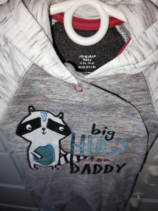 Kombinezon, śpiochy Primark nowe r. 74 szop pracz