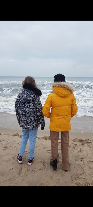 Kurtka dziewczęca parka zimowa primark r. 166