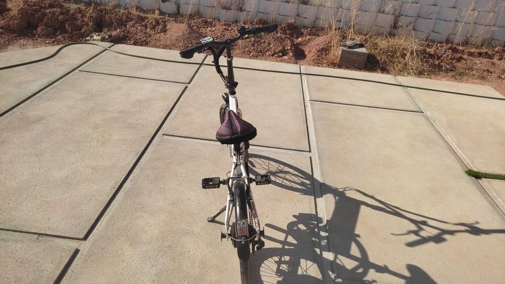 Bicicleta dobravel eletrica btwin