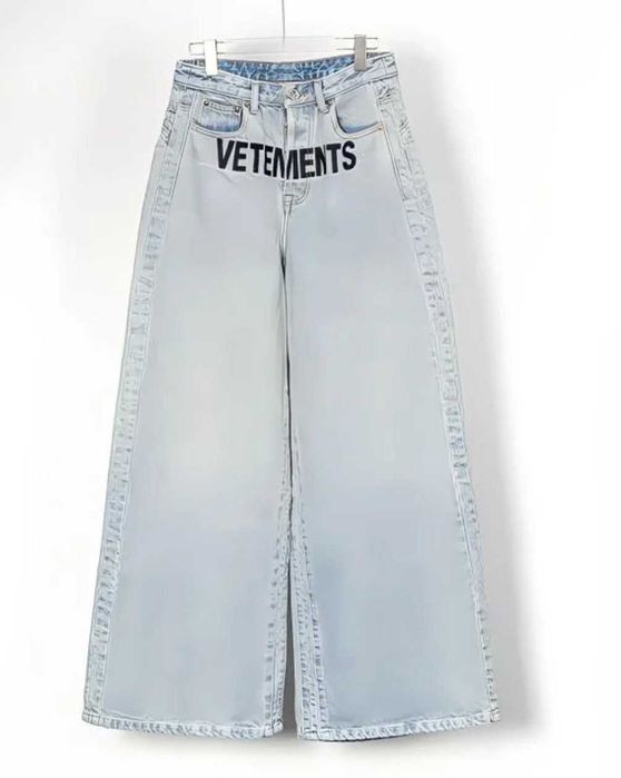 Штани VETEMENTS jeans джинси rap baggy cargo opium denim